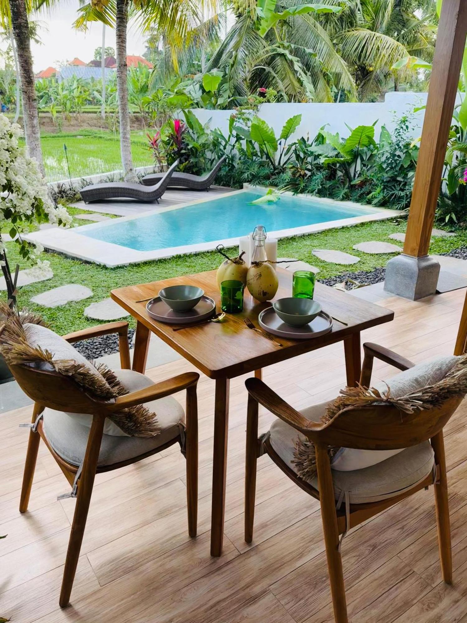 Villa Amara De'Vue Rice-Field Panoramic View W Pool Ig Ubud  Exterior photo